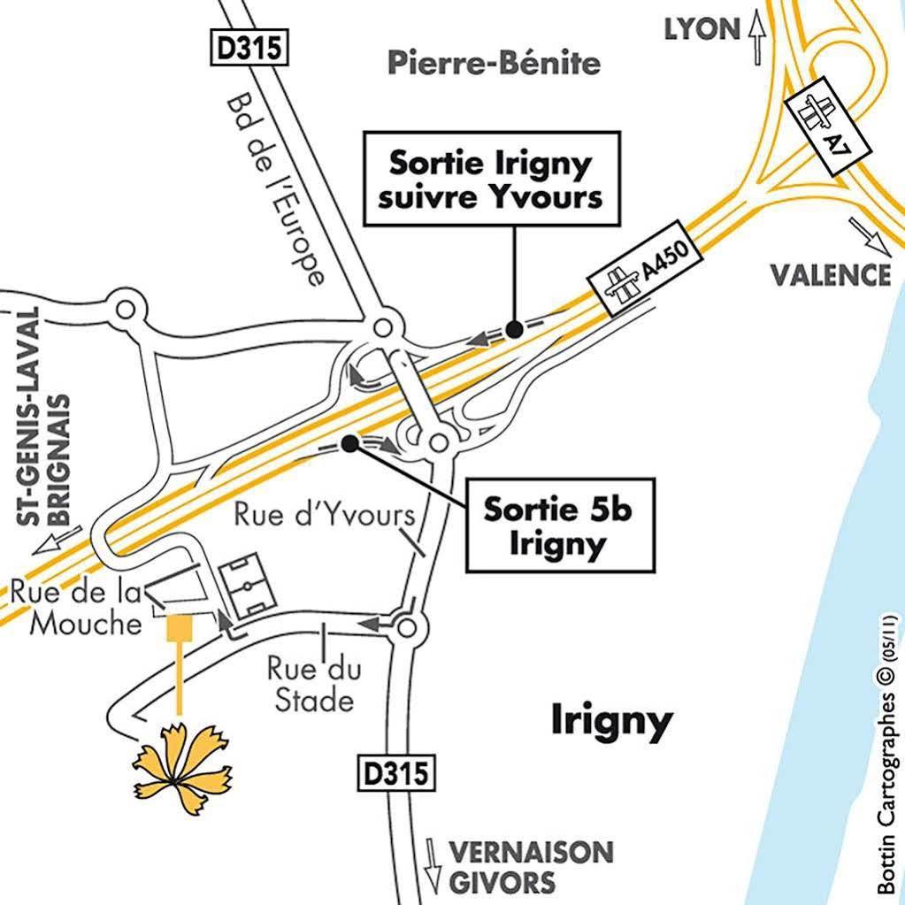 Premiere Classe Lyon Sud - Irigny - Pierre Benite Exteriér fotografie